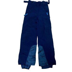 PATAGONIA SKI PANTS SZ 4 BLUE NYLON SNOWBOARDING WINTER WATERPROOF WOMENS